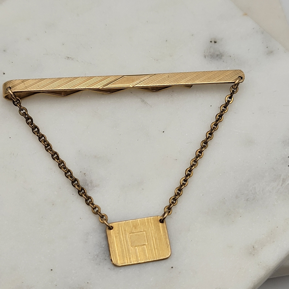 Simmons' Vintage Gold Tone Tie Chain